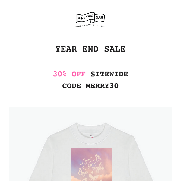 last sale of the year!