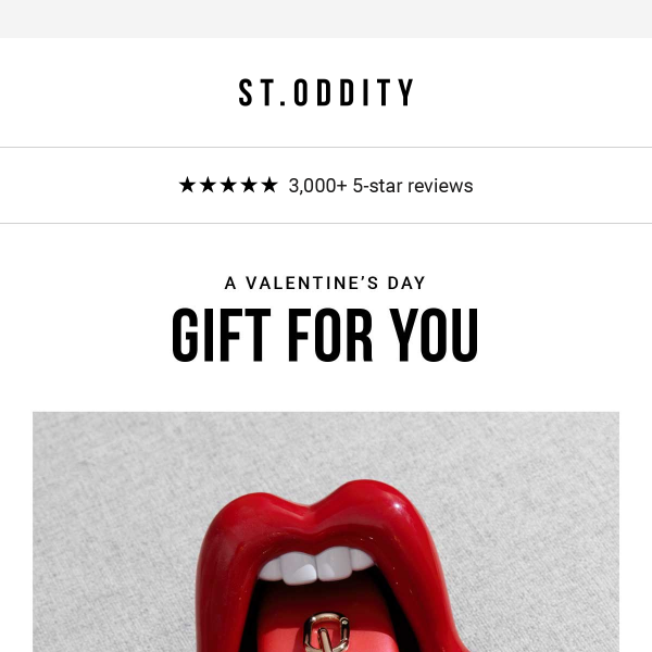 St Oddity, find your free gift inside ♥️