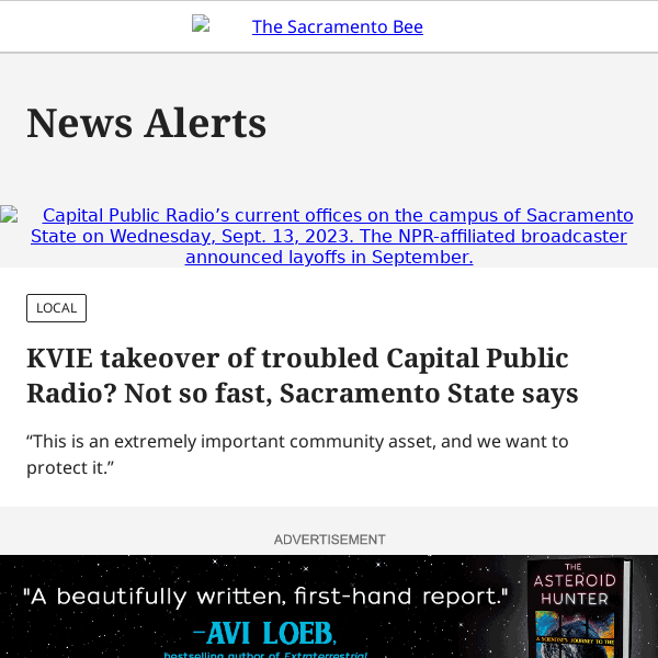KVIE takeover of Capital Public Radio? Not so fast, Sacramento State says