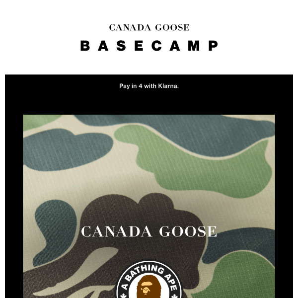 Collab alert: Canada Goose x BAPE