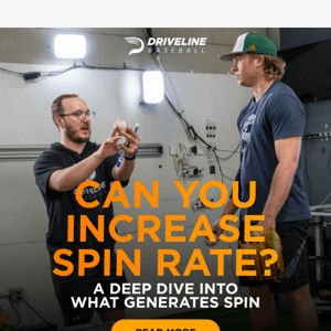 Can You Increase Your Spin Rate?