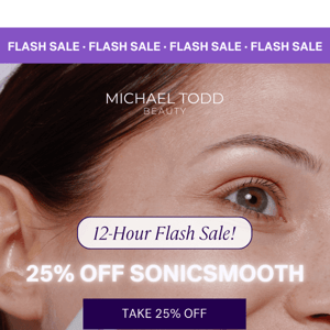 ⚡️ FLASH SALE: 25% off Sonicsmooth