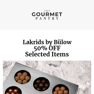 50% OFF Lakrids by Bülow Silver Selection Box - 4 Days Only