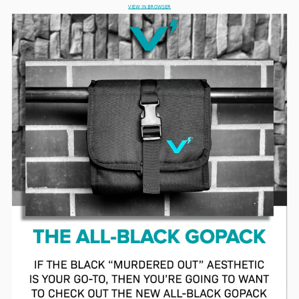 Introducing The All-Black GoPack