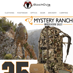 FINAL Days to Save on Mystery Ranch