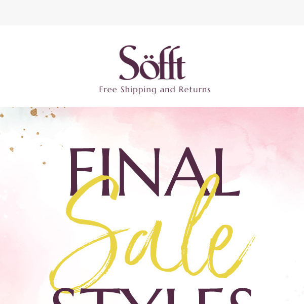 Final Sale Markdowns!