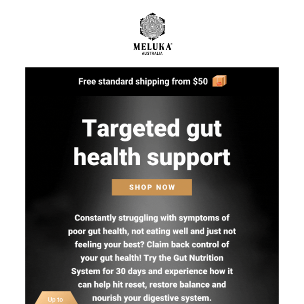 Hit reset & claim back control of your gut health!