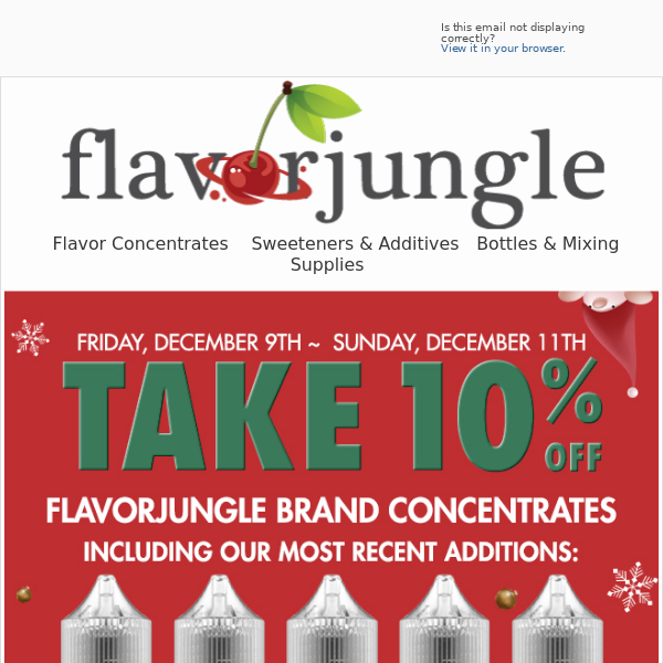 Holiday Savings at FlavorJungle.com