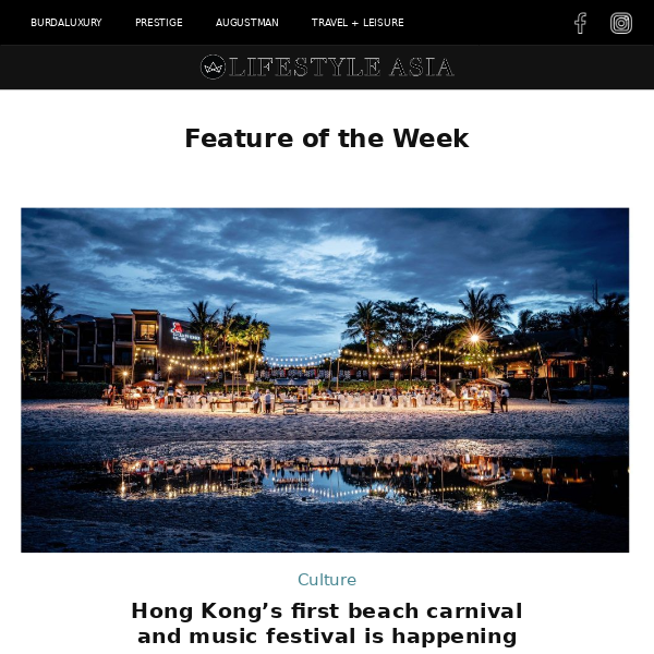 Make a splash with HK's first-ever beach carnival