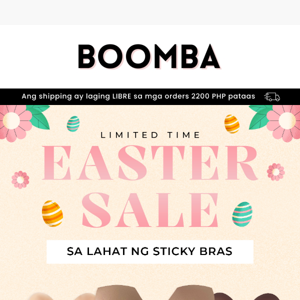 🐰 EASTER SALE ALERT: BOGO 30% OFF SA LAHAT NG STICKY BRAS💝