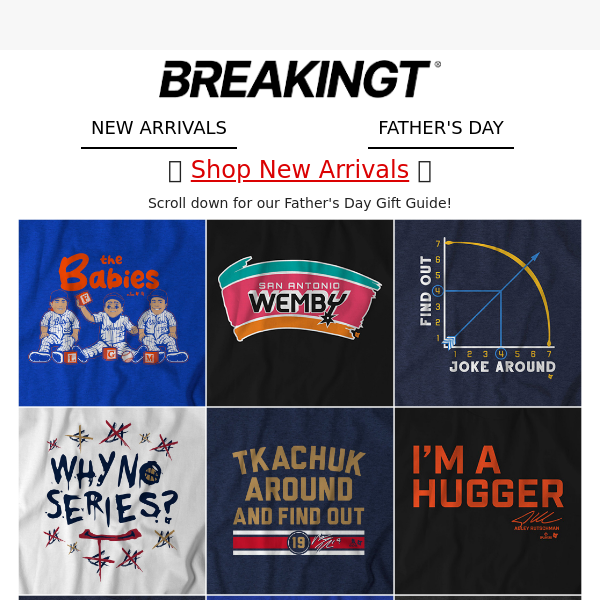 Shop Best-Selling Shirts: Father's Day Is June 18th! 🎁