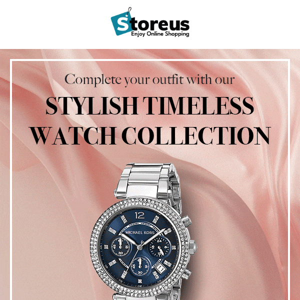 Upto 30% off on watches collection! 🤩