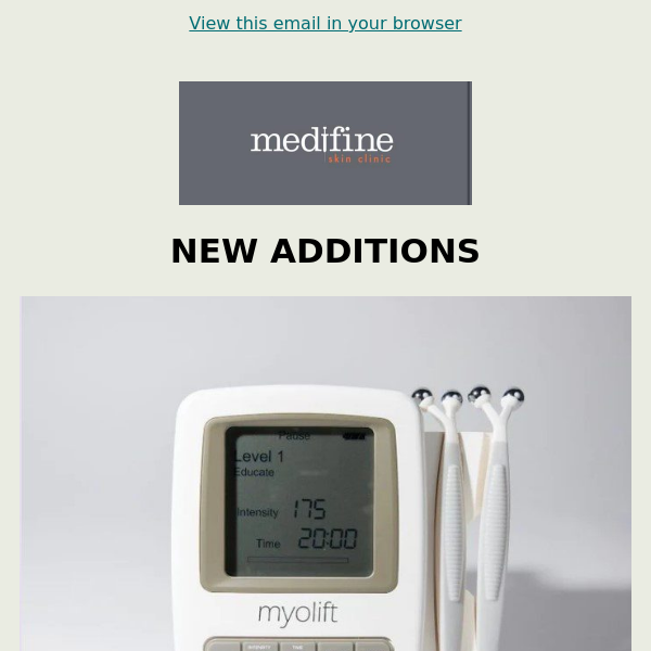 MYOLIFT MINI DEVICE - now available at Medifine