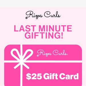 The Perfect Last Minute Gift 💗 💳