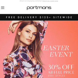 Treat Yourself To 40% Off The Easter Edit