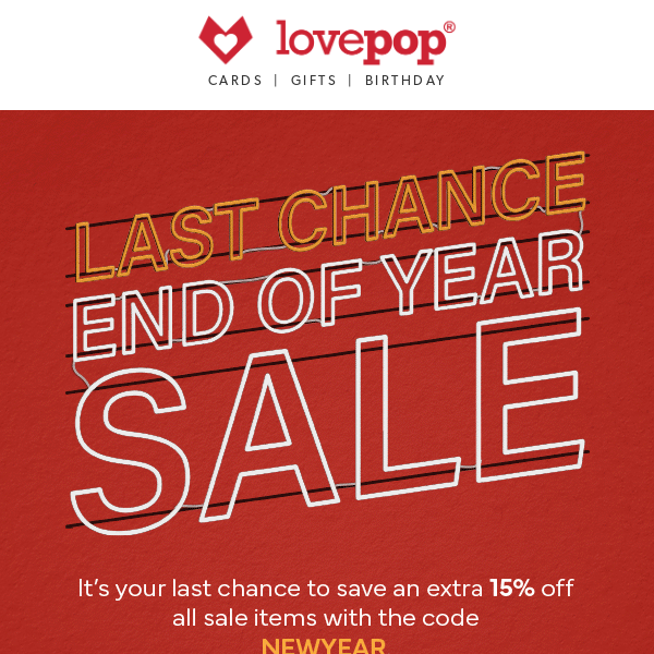 Last Chance: Up to 60% Off
