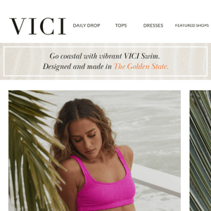 Dive Into VICI Swim Made in California