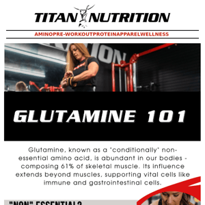 Glutamine 101: Is This Conditional Amino Acid Right for You?