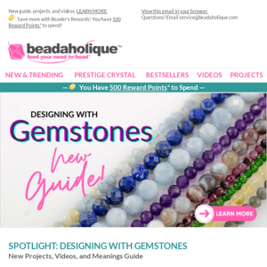 Gemstone Meanings Guide + How to Get 6 Projects from 1 Strand!