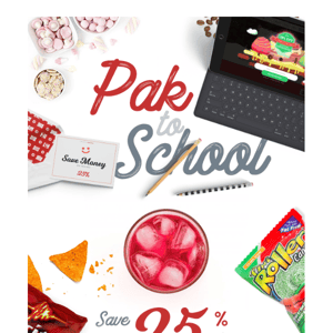 Pak-to-School Sale begins NOW! 📚 25% Off Subscriptions!