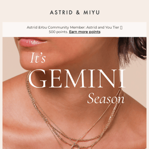 Your Gemini season inspiration