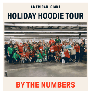Our Biggest Holiday Hoodie Tour Yet