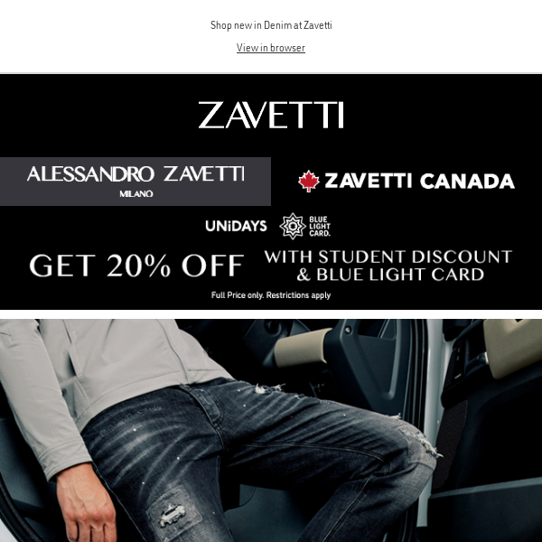 Discover Your Perfect Denim Fit with Zavetti's New Collection 🛍️👖 -  Alessandro Zavetti