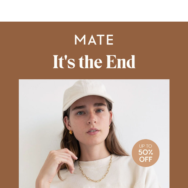 LAST CHANCE FOR UP TO 50% OFF