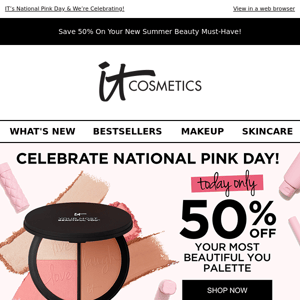 50% Off Your 3-in-1 Palette! Today Only