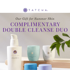 A full-size & mini gift for clean skin