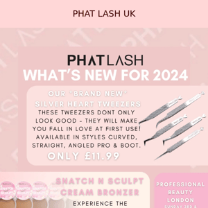 HEY PHAT LASH! Want to see what's new?..