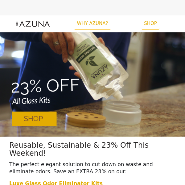 Beautiful, Sustainable, & an Extra 23 Off