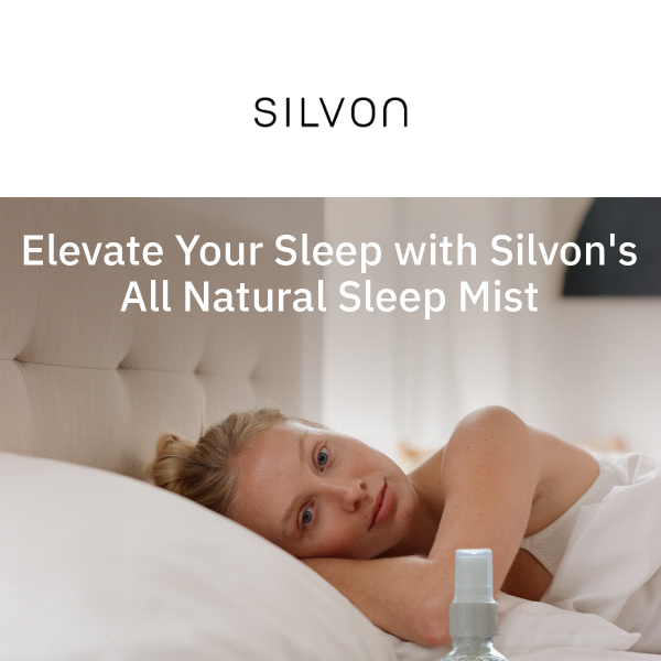 Reminder: get a free sleep mist when purchasing two Silvon pillowcases