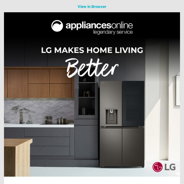 Life’s Good with LG in Your Home