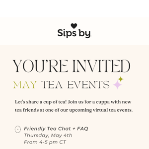 You're Invited ✨