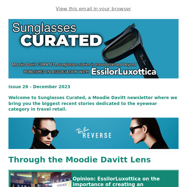 Moodie Davitt Sunglasses Curated December 2023