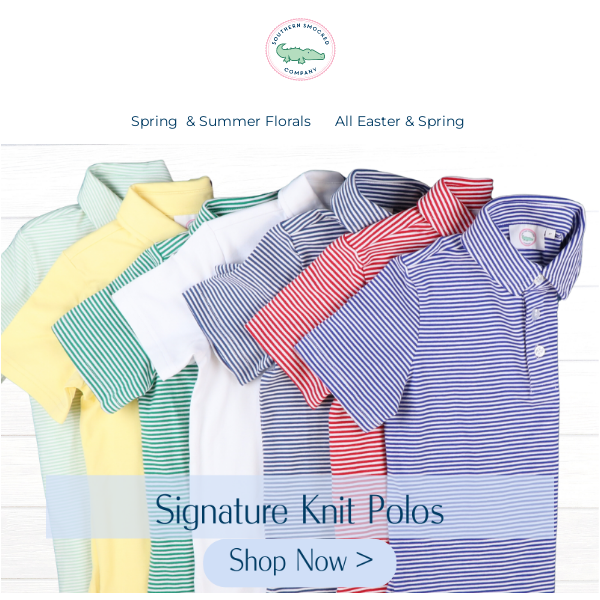 We're Calling It Now! Our Knit Polos Will Be His Favorites!