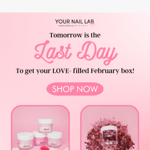 DONT MISS OUT ON THE FEBRUARY BOX!!😭