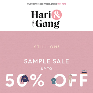 SALE STILL ON ✨ UP TO 50% OFF