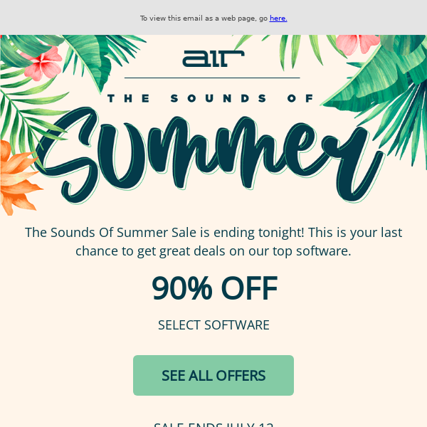 Last call for 90% off software