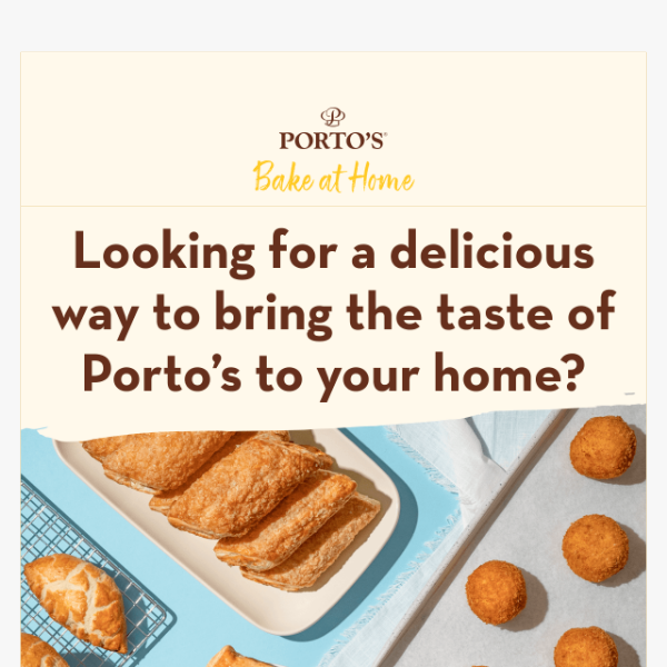 Enjoy Porto’s Bakery Best-Sellers Nationwide