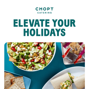 Elevate Your Holiday Celebrations with Chopt Catering!