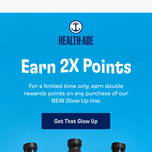 Want 2X the rewards points? 😍