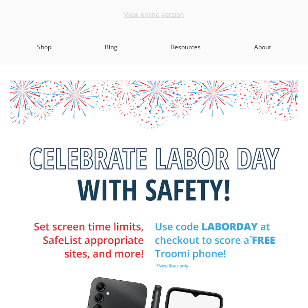 Our Labor Day sale is ending soon!