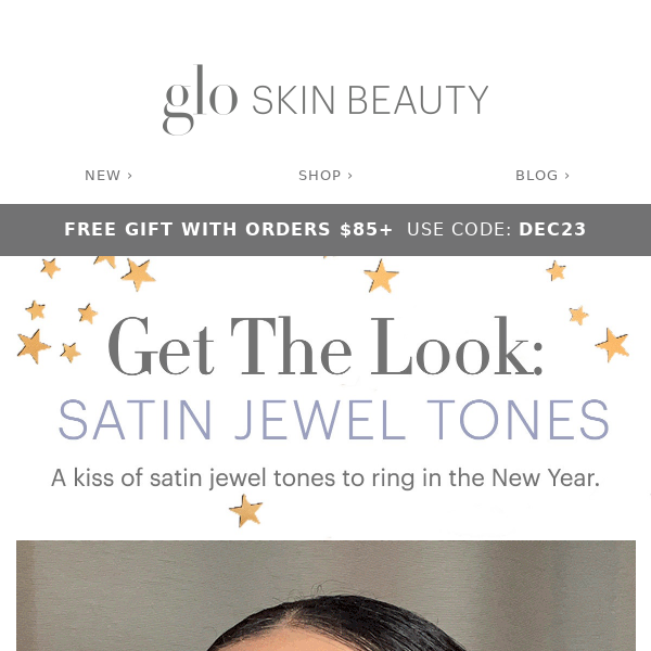 Get the Look: Satin Jewel Tone Look