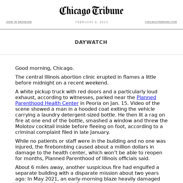 Daywatch: Community policing becoming a focus of Chicago election
