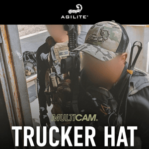 🔴NEW Multicam Trucker Hat!