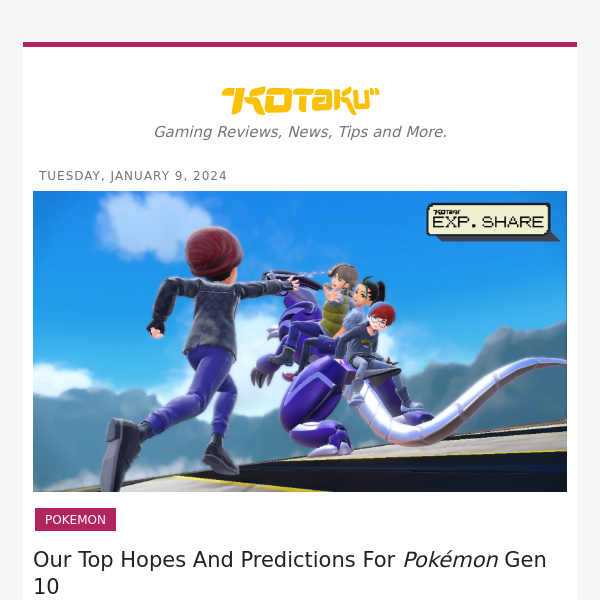 Our Top Hopes And Predictions For Pokémon Gen 10 - The Onion