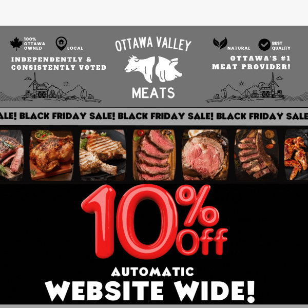 🥩 MEAT SALE - BLACK FRIDAY IS HERE!🥩⬇️ Restocked!