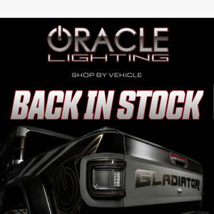 Your Favorite Tail Lights are Back in Stock!